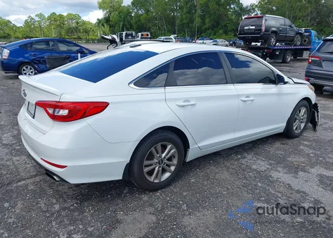 2017 Hyundai Sonata из США, поврежденный, VIN 5NPE24AF3HH458477